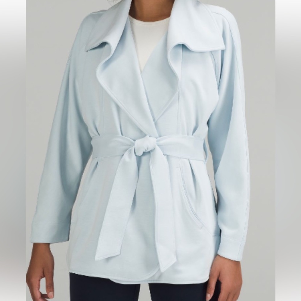 New Lululemon Softstreme Belted Wrap Coat